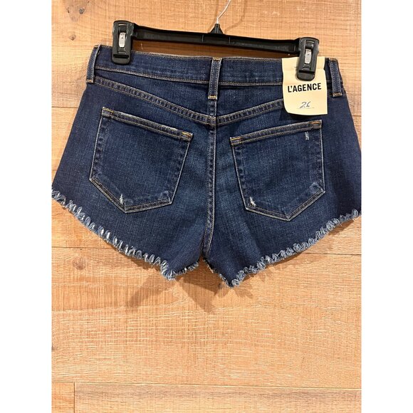 NWT Lagence Zoe Perfect Fit Denim Jean Shorts Size 26 - Picture 5 of 10